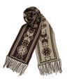 Western Jacquard Muffler (Brown)