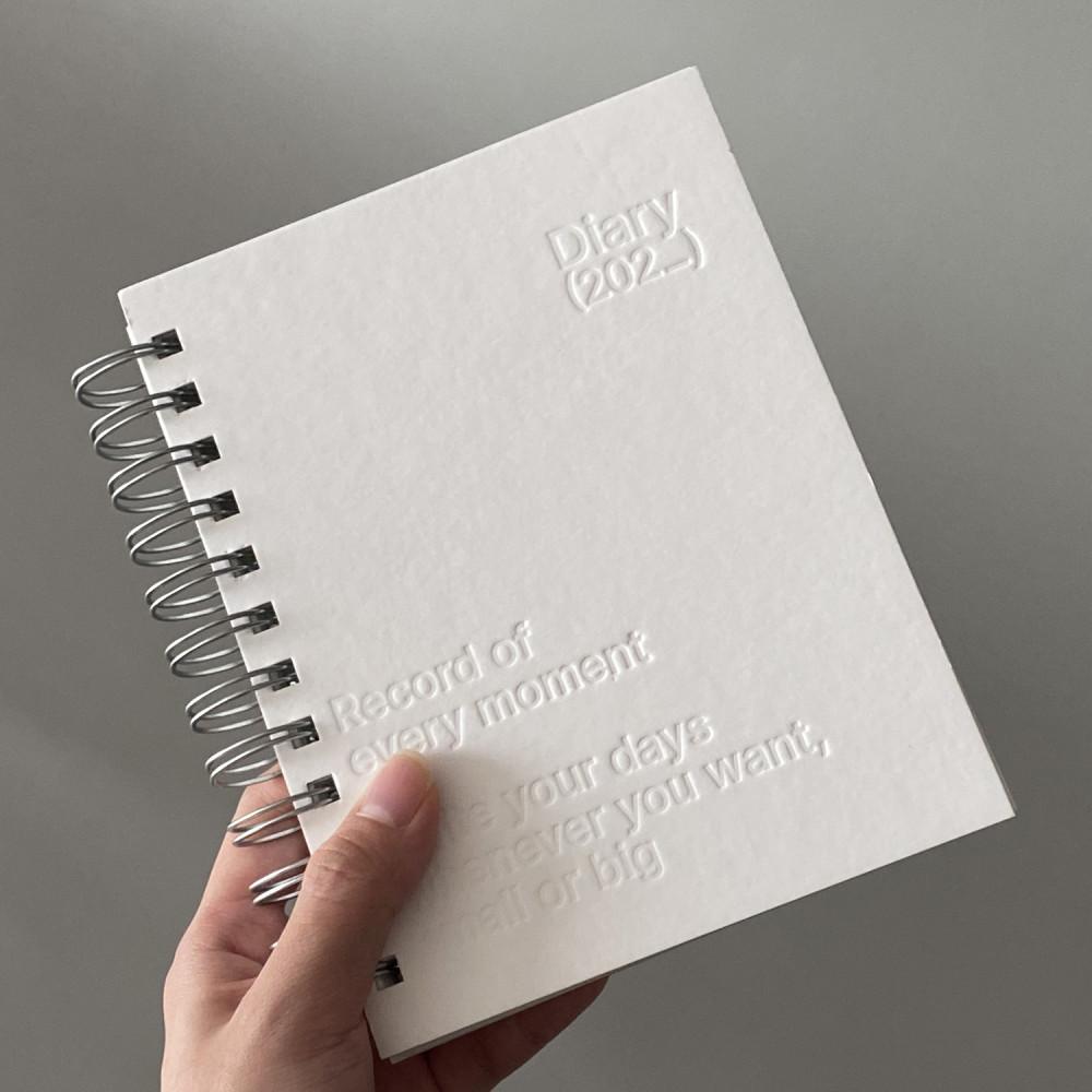 블루테이프 다이어리 White Spring Diary