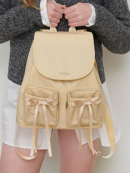 FRILCA POCKET BACKPACK_BEIGE