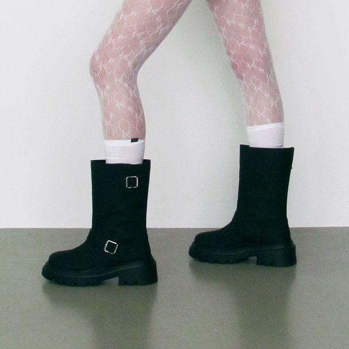 CITY BUCKLE RAIN BOOTS / 3 COLORS