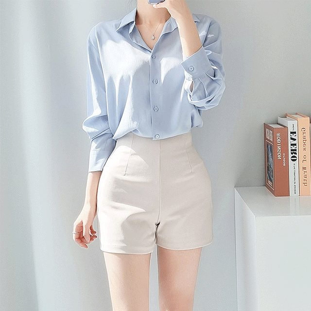 [백화점퀄리티!/3천장돌파!!] 하이웨스트 정장 슬랙스 반바지