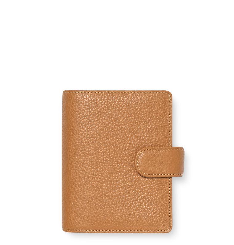Norfolk Pocket Leather Organizer - Almond / 2023