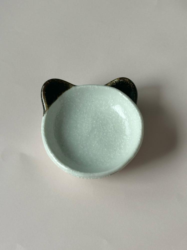 cat mini plate/ 포인트 소스볼 소스그릇