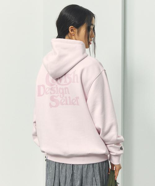 SELLER LOGO HOODIE PINK(CV2BFUM400A)