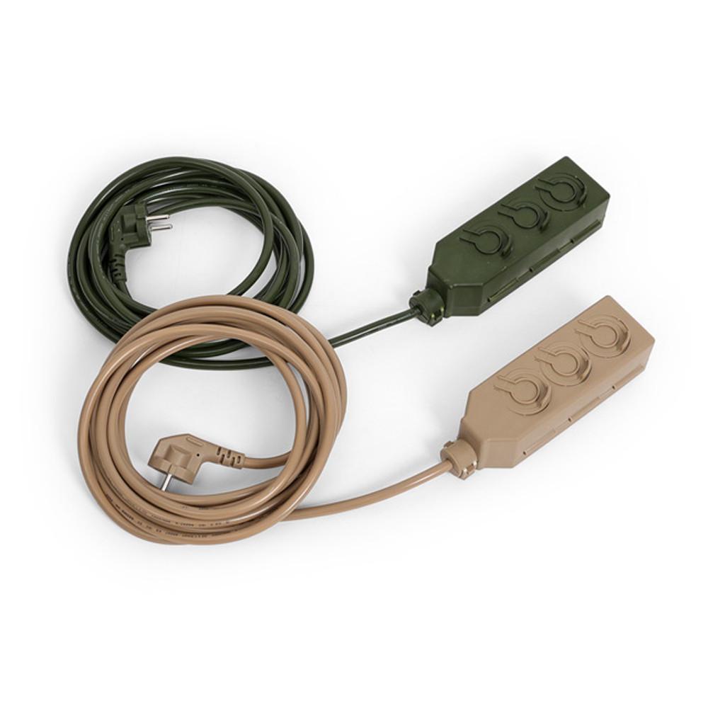 캠핑 릴선 전기 리드선 연장선 작업선 3구 5m : 살반-SALVAN