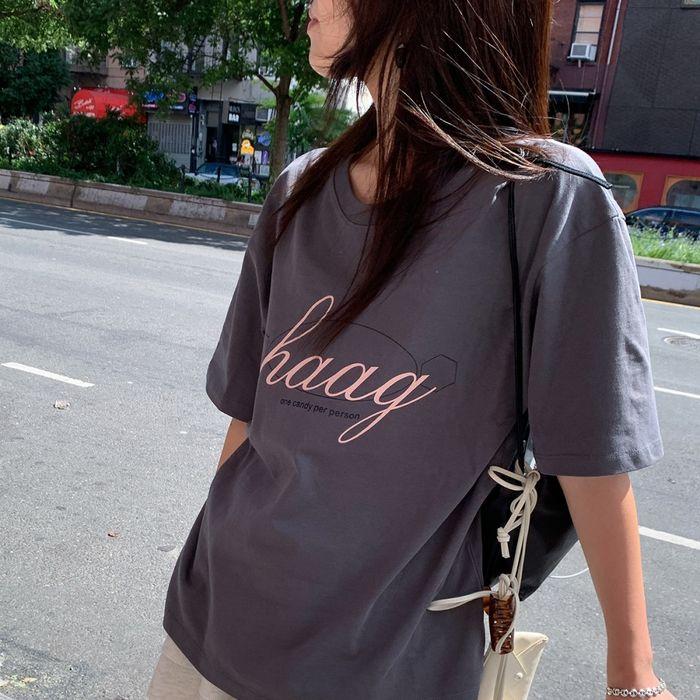 a haag box t-sh (charcoal)