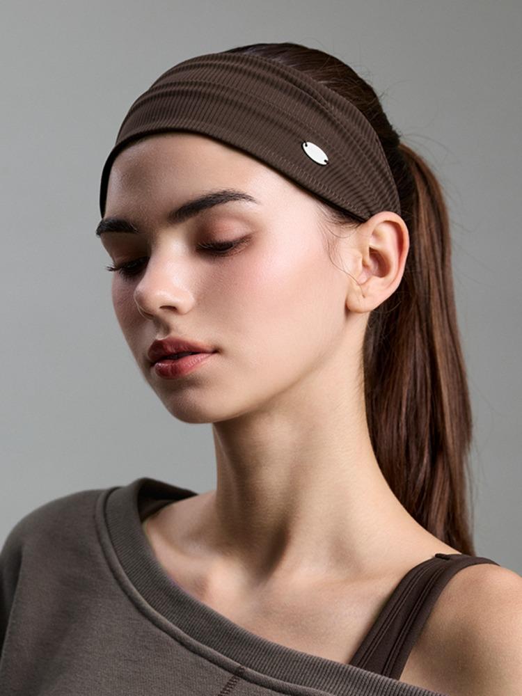 엘플렉스 Rib 셔링 헤어밴드