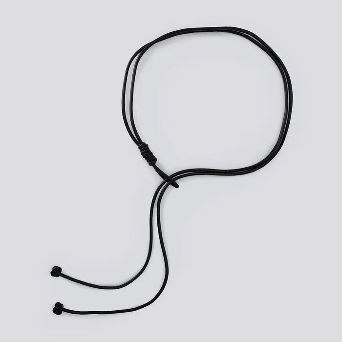 BT8079 노트 레더 스트링 벨트