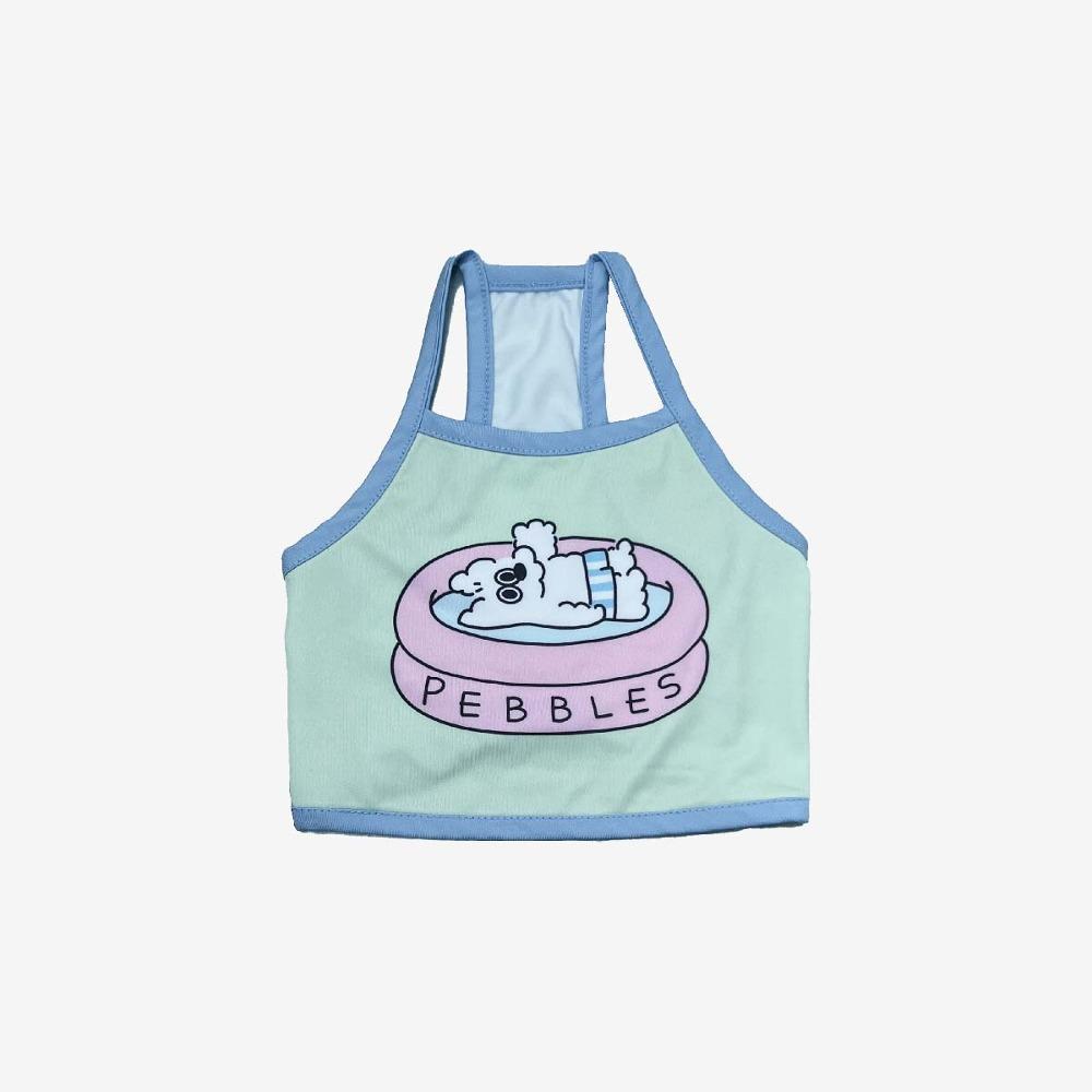 페블스 UPF 50 Cool crop swim T (mint)