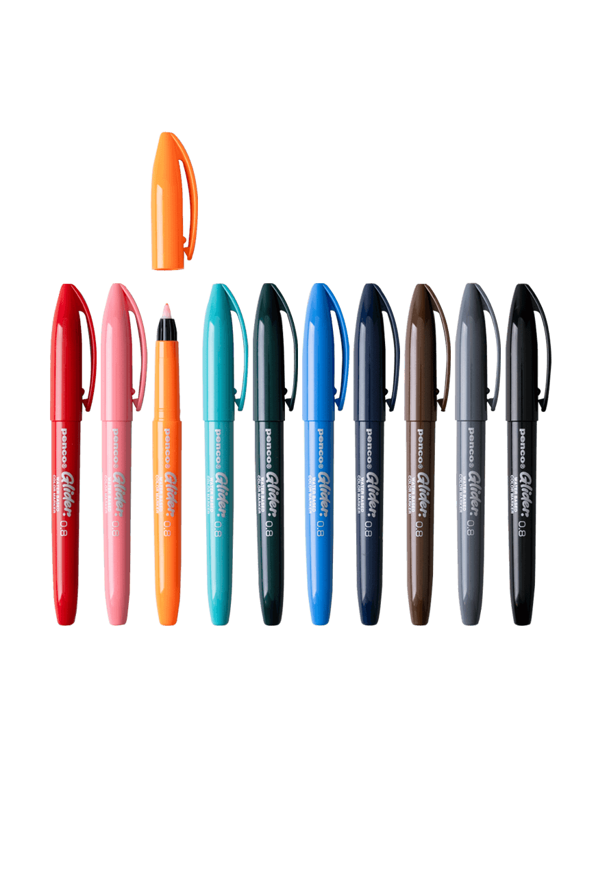 글라이더 컬러 펜 Glider Color Pen 10colors
