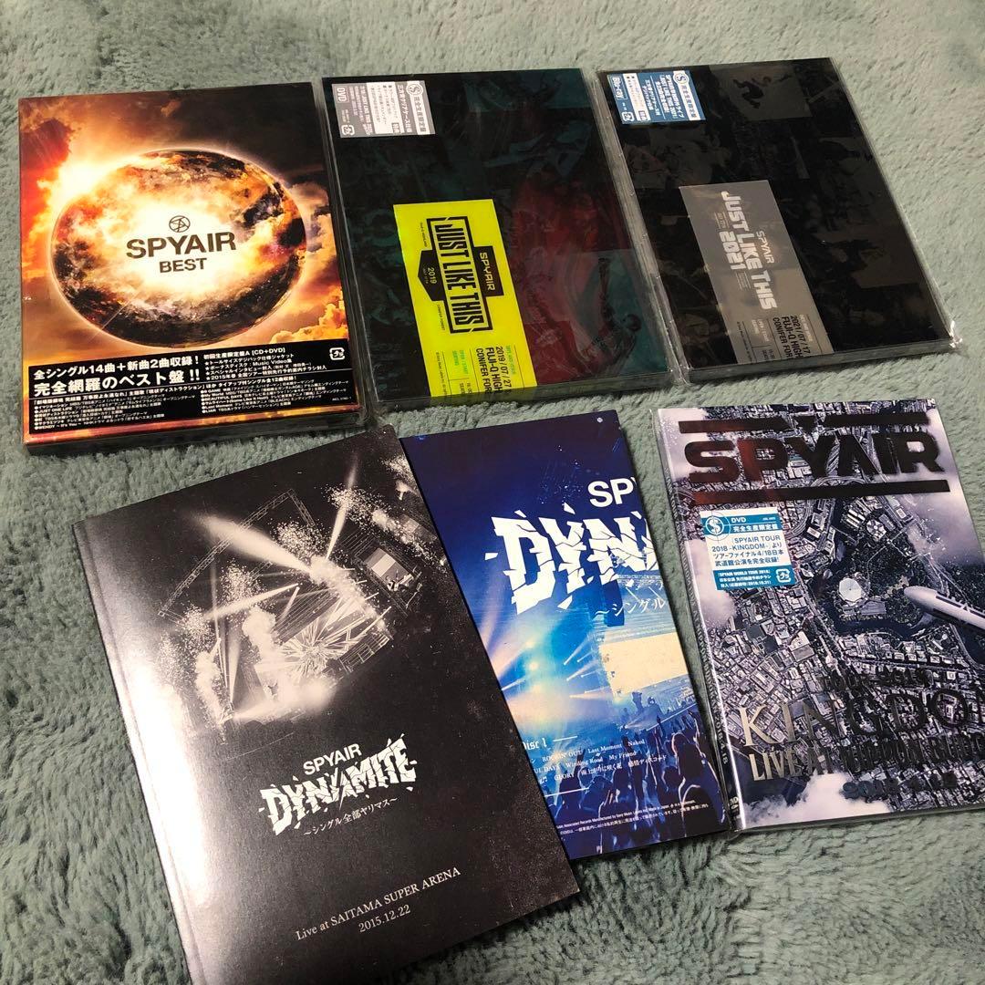 SPYAIR アルバム　DVD まとめ売り