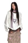 JIKOO Snow Night Diary Love Pullover Sweatshirt (2color)