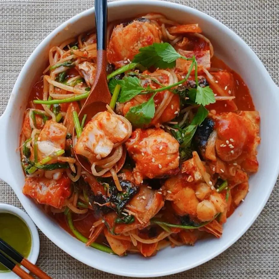 바다해씨푸드 간편한 손질/순살 아귀찜 1.2kg + 찜소스 밀키트