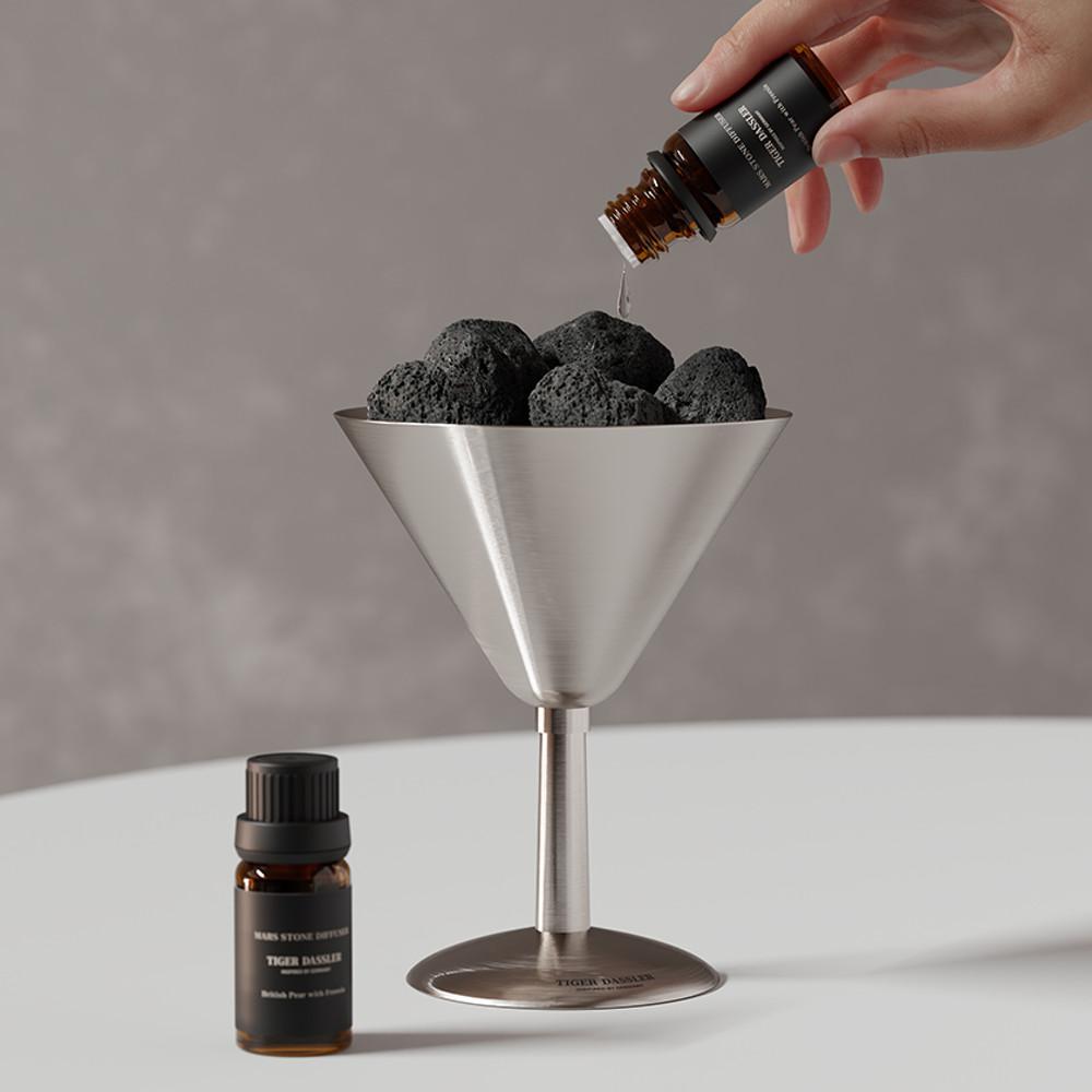타이거다즐러 스테인리스 칵테일 스톤 디퓨저 프리미엄 MARS 오브제 디퓨져