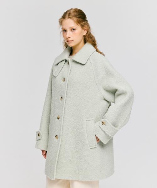 부클 발마칸 하프 코트 [민트]