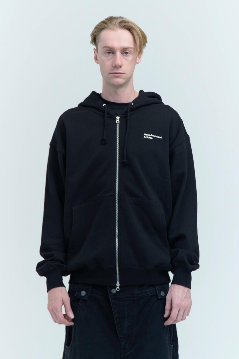 [Pre-order 10%] MPa HOOD ZIP UP (BLACK) Sequential delivery on 11/24
