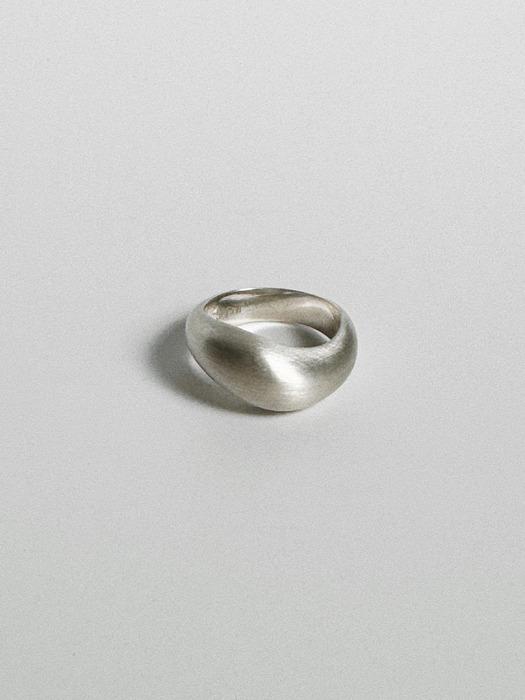 [Silver925] oar Cloud Volume Ring [무광실버]