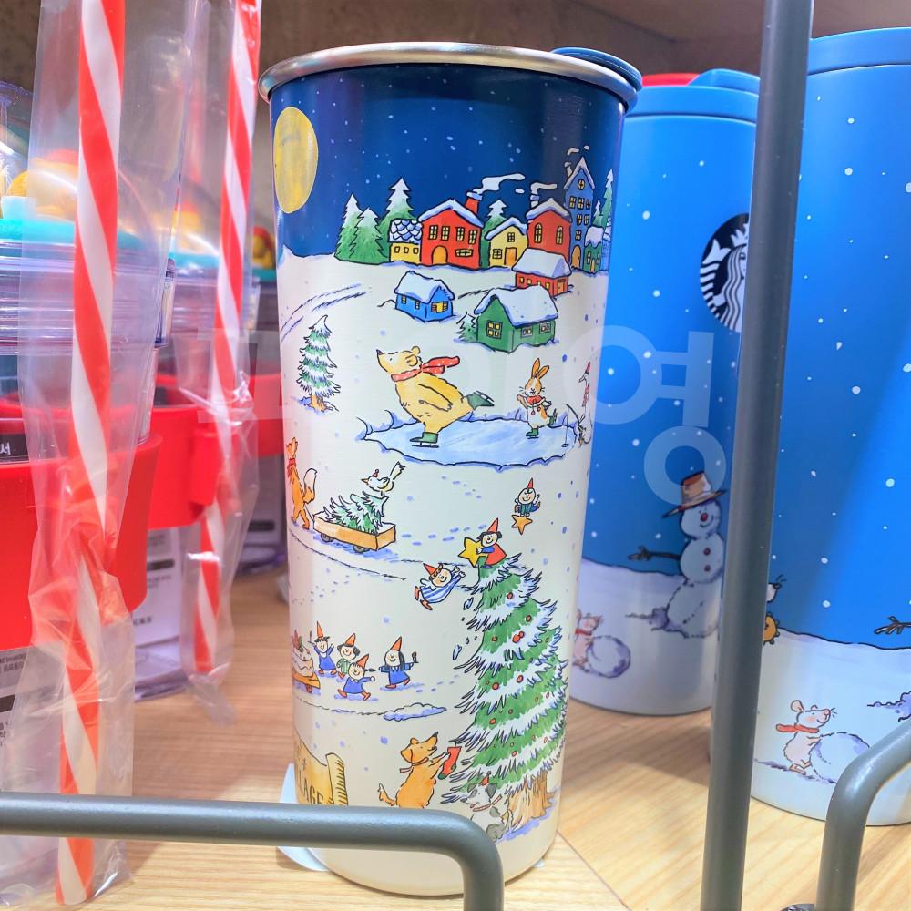 스타벅스 22 SS 크리스마스 투고 윈터 텀블러 591ml