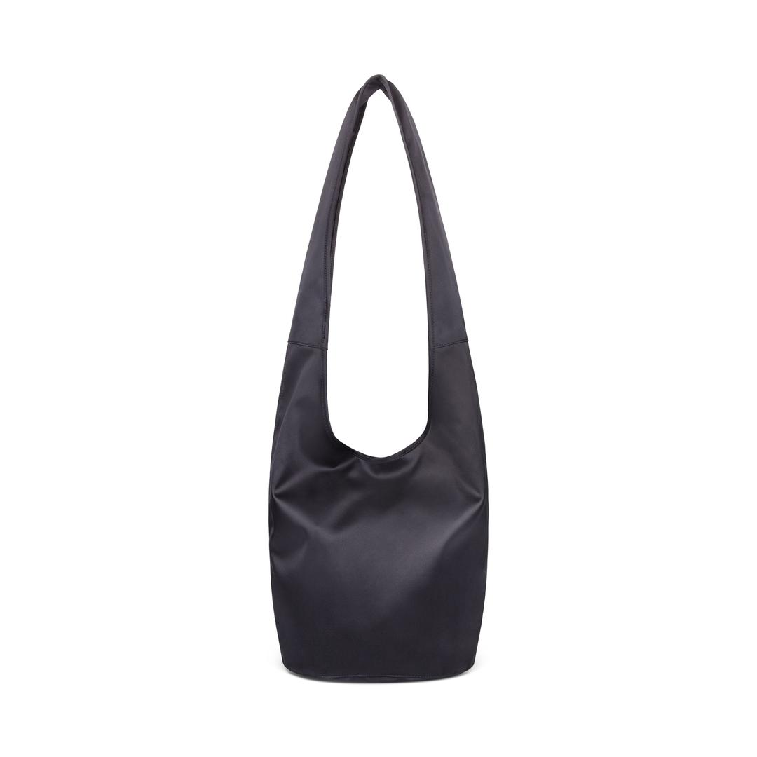 Ada Bag in Black Satin Silk