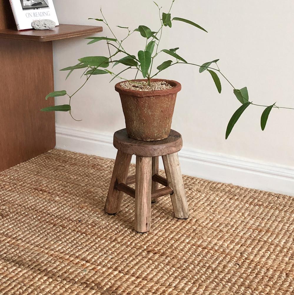 우드 미니 스툴 선반 빈티지 오브제 인테리어 소품