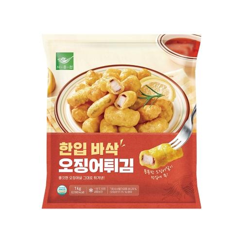 한입바삭 오징어튀김 1kg