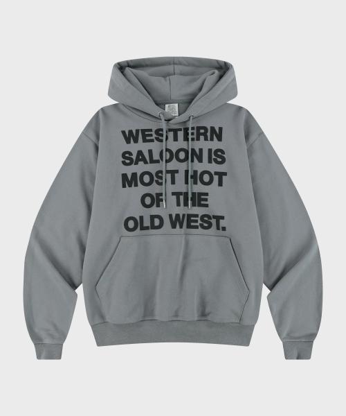 TYPO HOODIE GREY