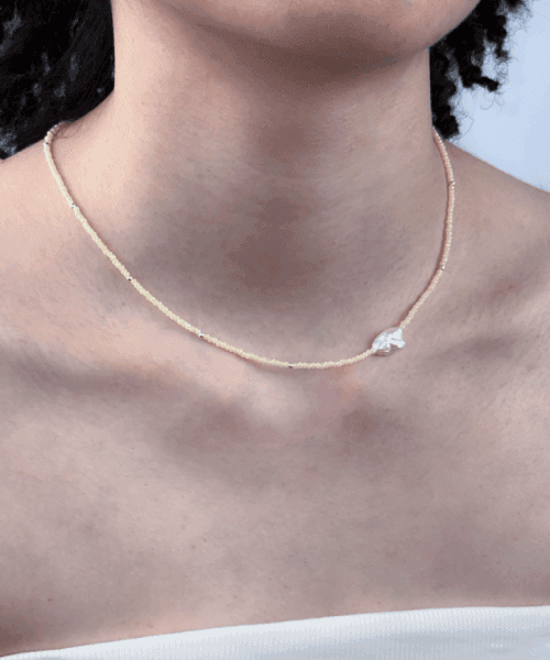 Holy Moly Necklace (Yellow)