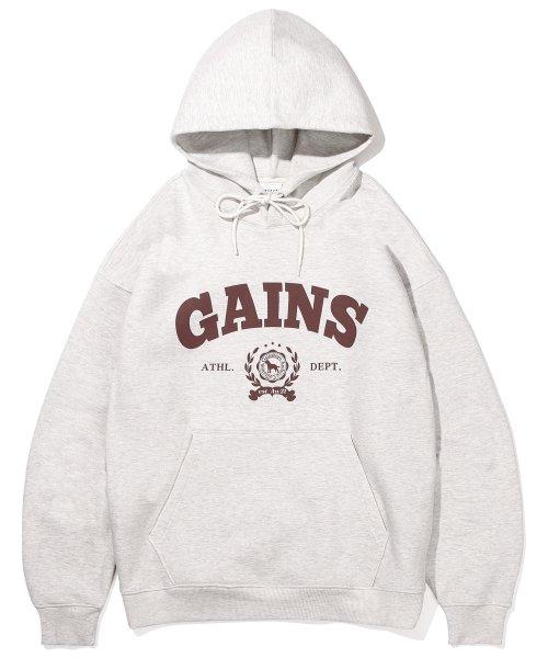 로럴골든 후드티_오트밀