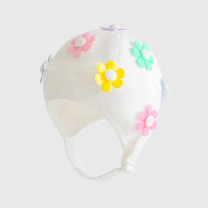 [당일 출고] FLOWER DIP pastel rainbow (for adults) 수영 모자