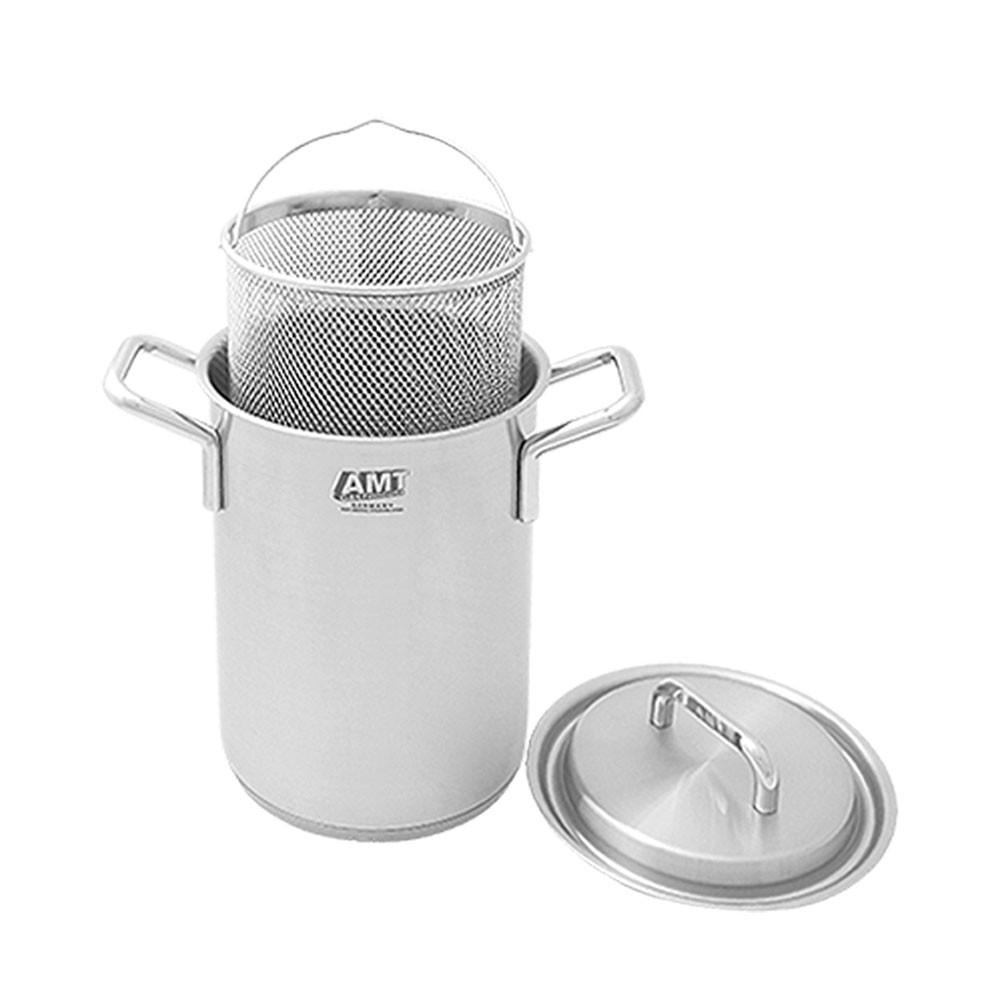 AMT 316Ti 통3중 스텐 샤프 파스타팟 16cm