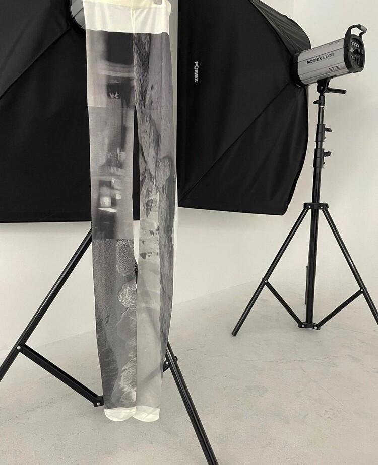 345. Venis printing stocking