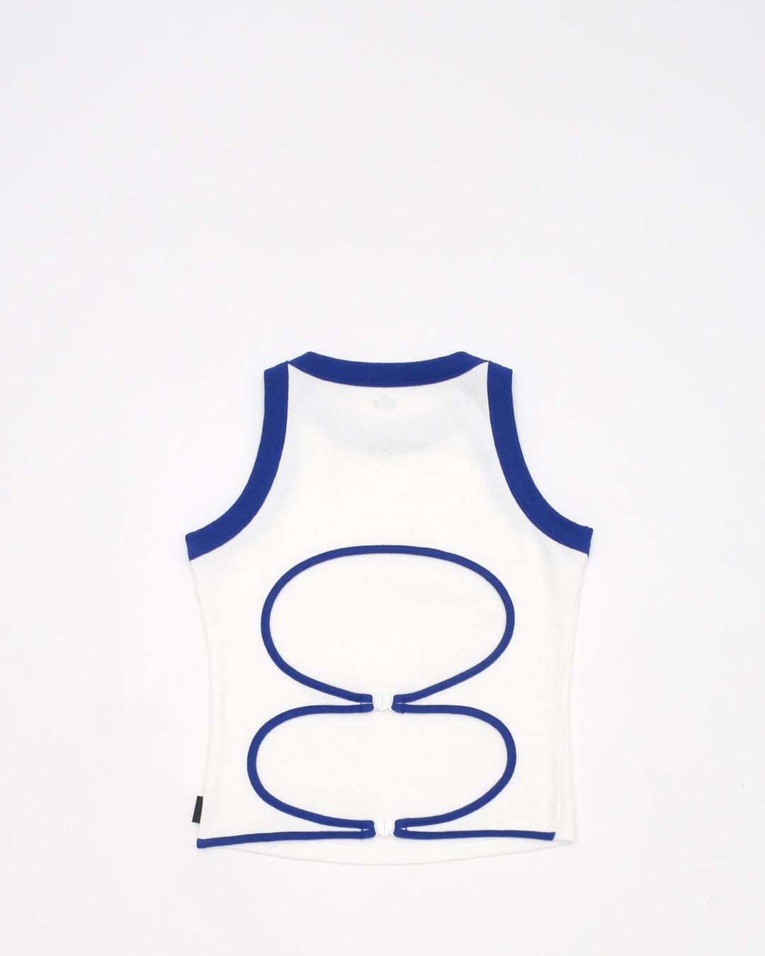 Back Circle Sleeveless ll (blue)