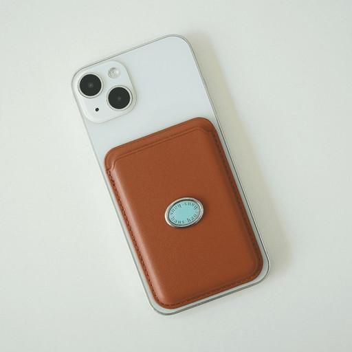 (맥세이프) mint brown card pocket