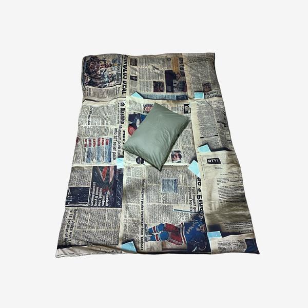 goldfishroom | newspaper bedding set