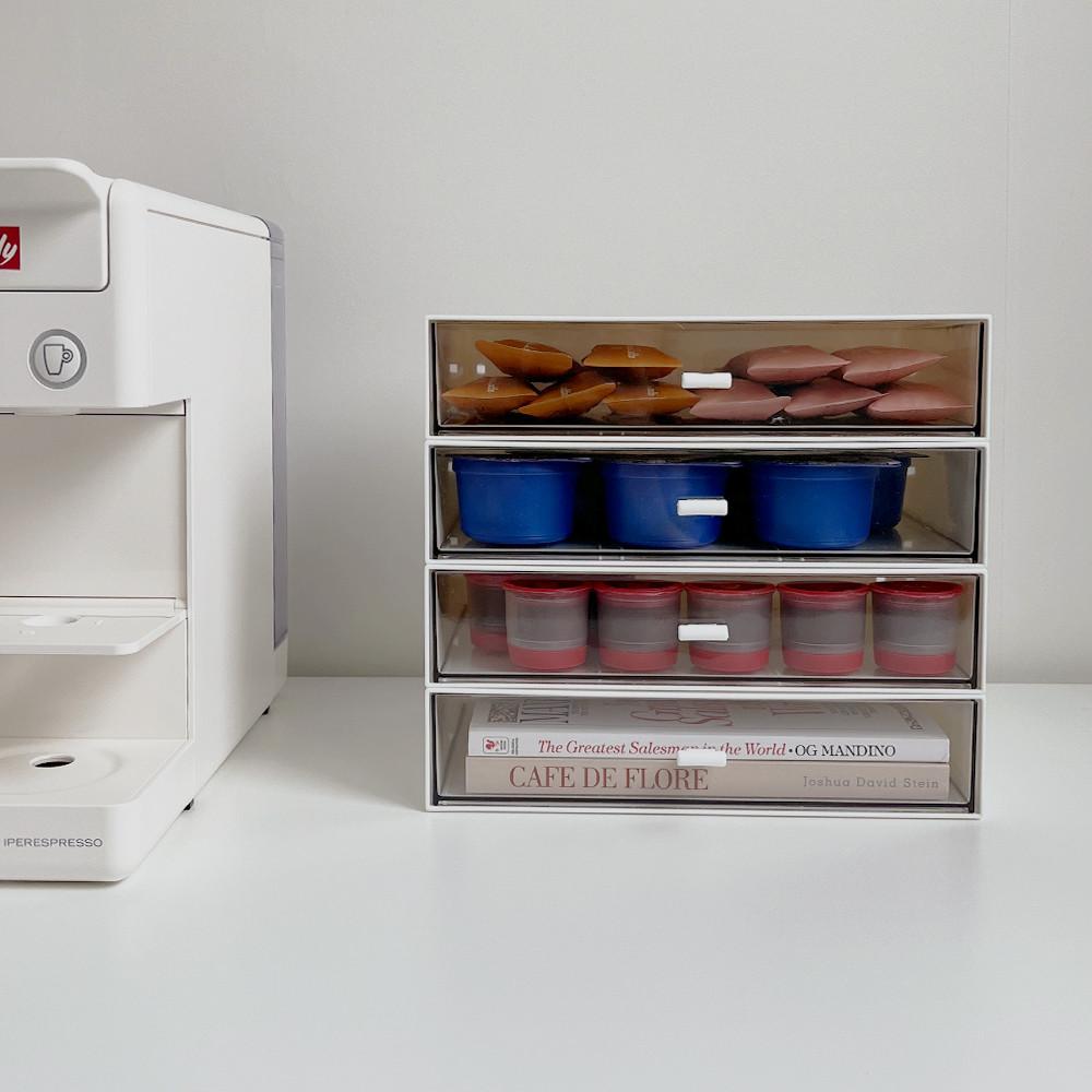 책상정리 미니서랍 데스크테리어 오거나이저 책상정리함 사무실꾸미기 1칸