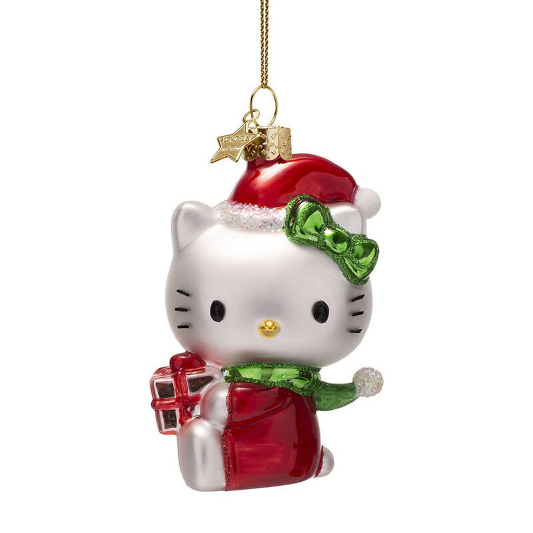 VONDELS Ornament Glass Hello Kitty w/ Gifts