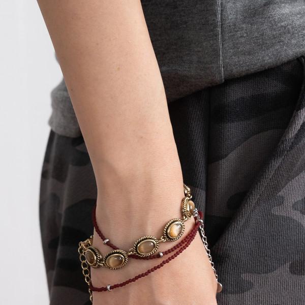Ethnic Gemstone Bracelet
