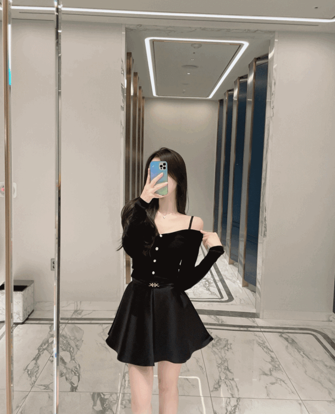 베르데 볼륨 새틴 플레어 스커트 ( 핏대박, 고급원단사용,브랜드직영공장)