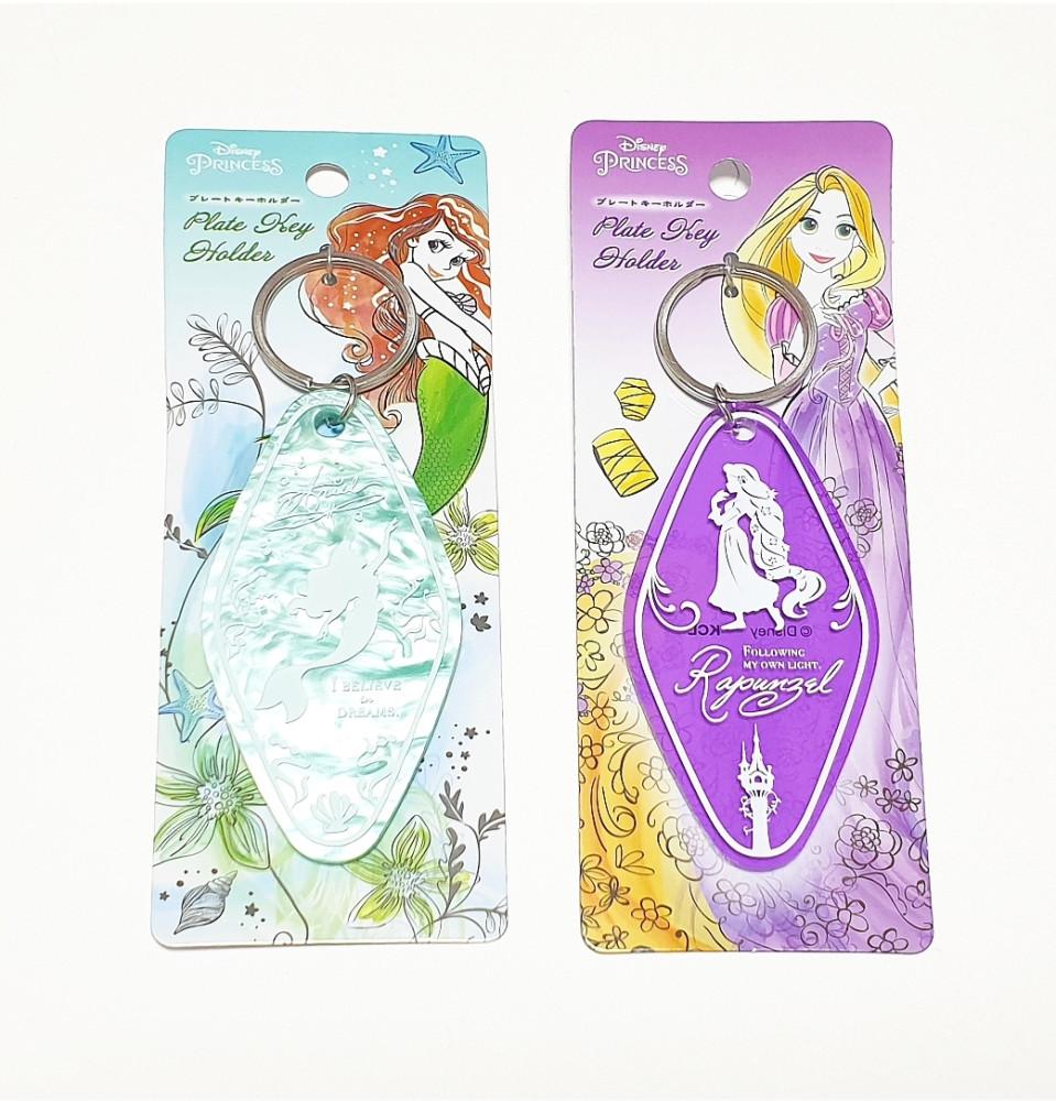 디즈니 프린세스 인어공주 라푼젤 키홀더 열쇠고리