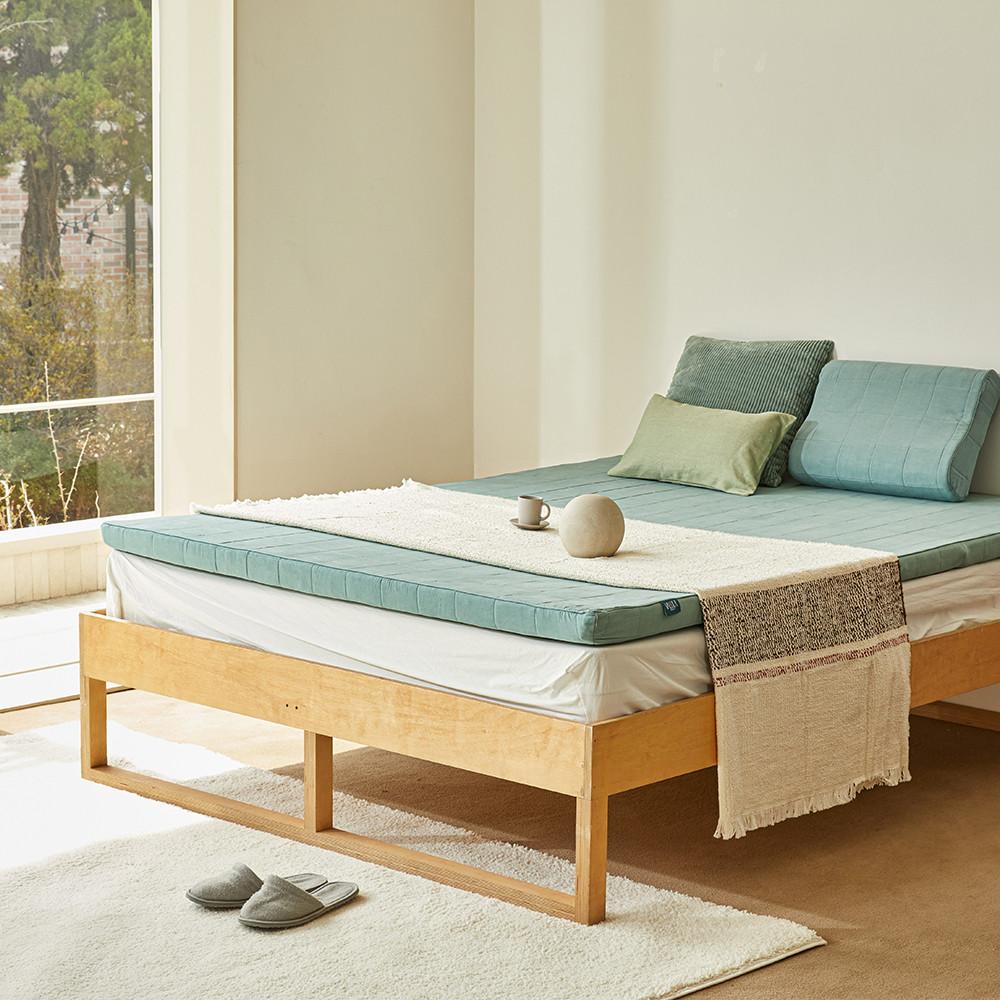 발릴라 3D 프리미엄 매트리스 토퍼 라텍스 에어로 메모리폼  바닥