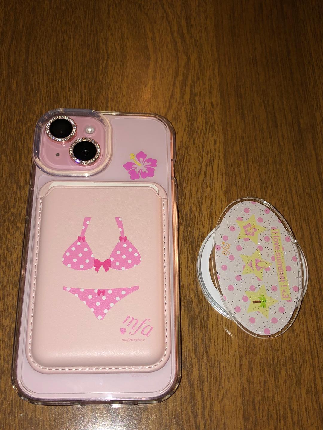 summer magsafe card wallet