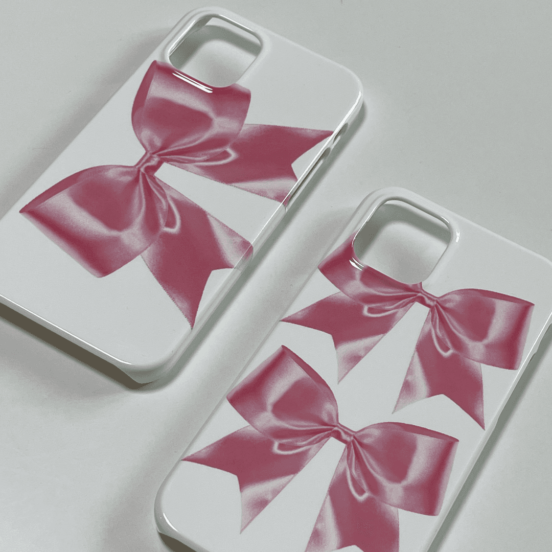 Ribbon phone case (hard)