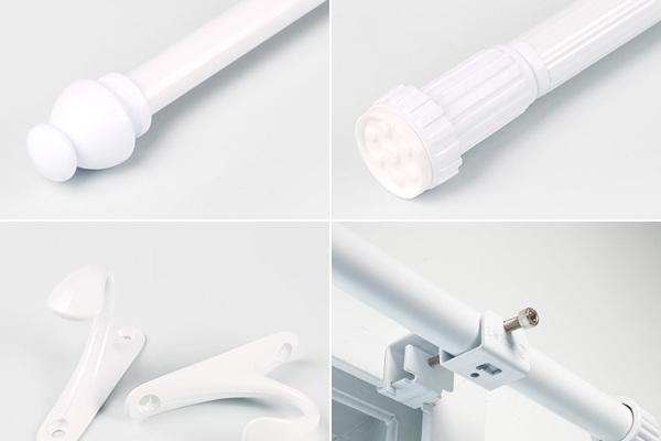 어떤 커튼도 설치 가능! 커튼봉/압축봉/부자재 모음