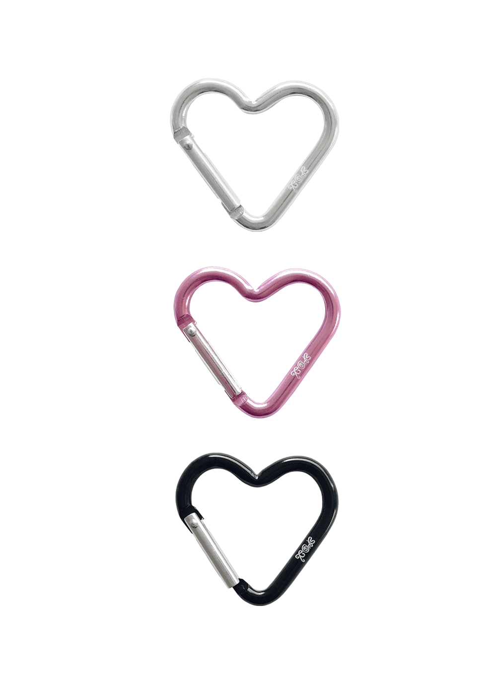 Heart carabiner (3color)