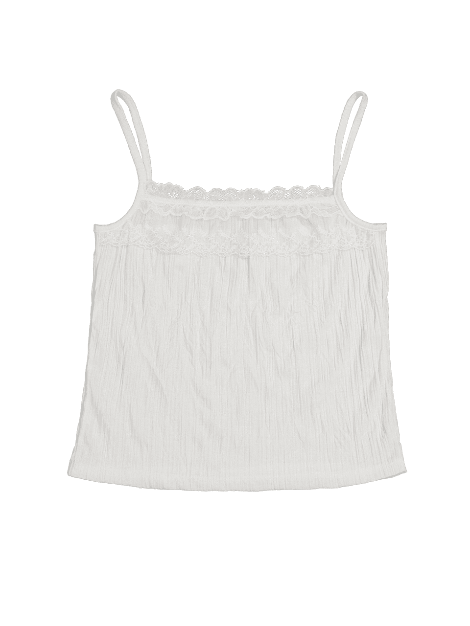 PETAL LACE TANK IVORY