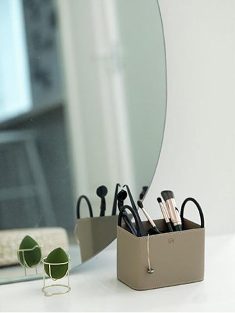 헤이유드 감성 레더 소품케이스 인테리어 소품 다용도 정리함