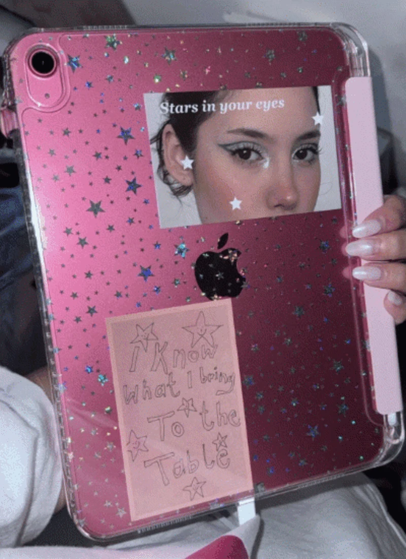 *아이패드전기종* 트윙클 파스텔 6컬러 아이패드케이스 애플펜슬수납