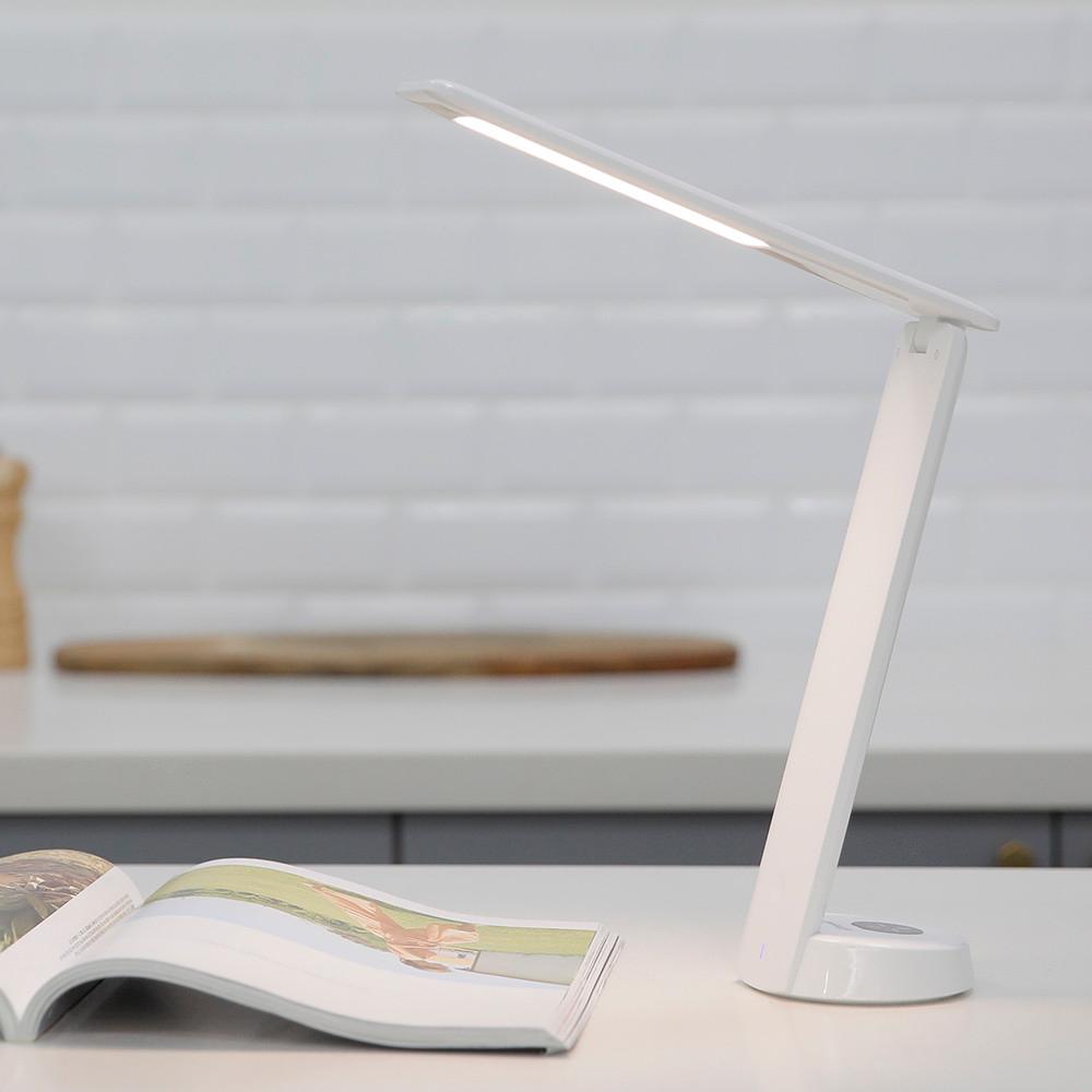 디트렌드 루미나 제트 무선 LED 스탠드 책상 스탠드 조명 무선충전패드