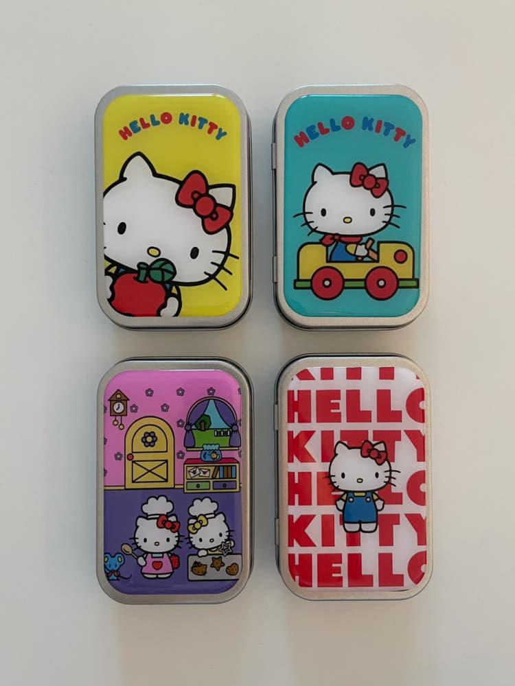 [젬마풀] 키티 틴케이스 악세사리 소품 보관함 (4type)
