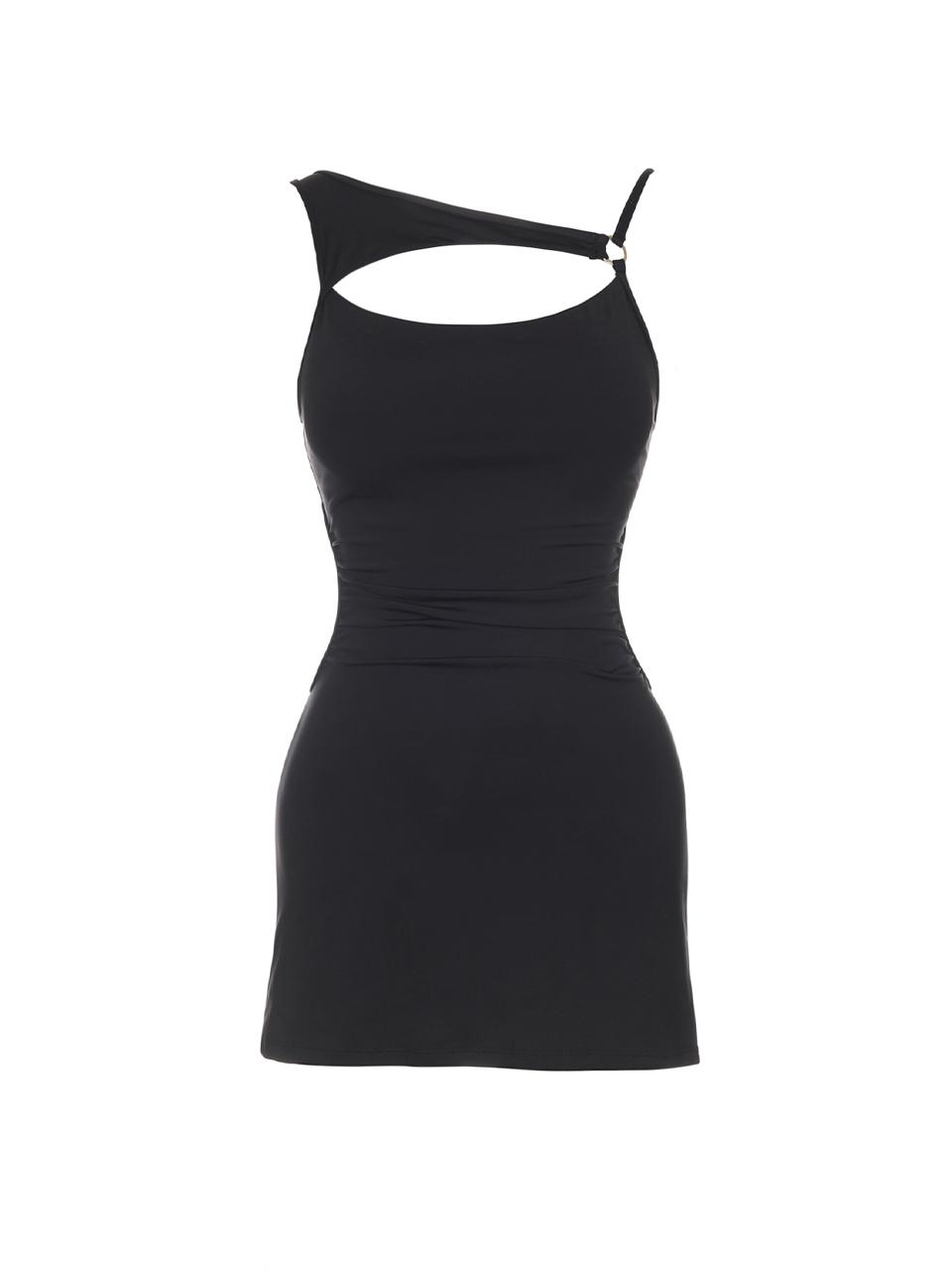 치크 모노키니 블랙